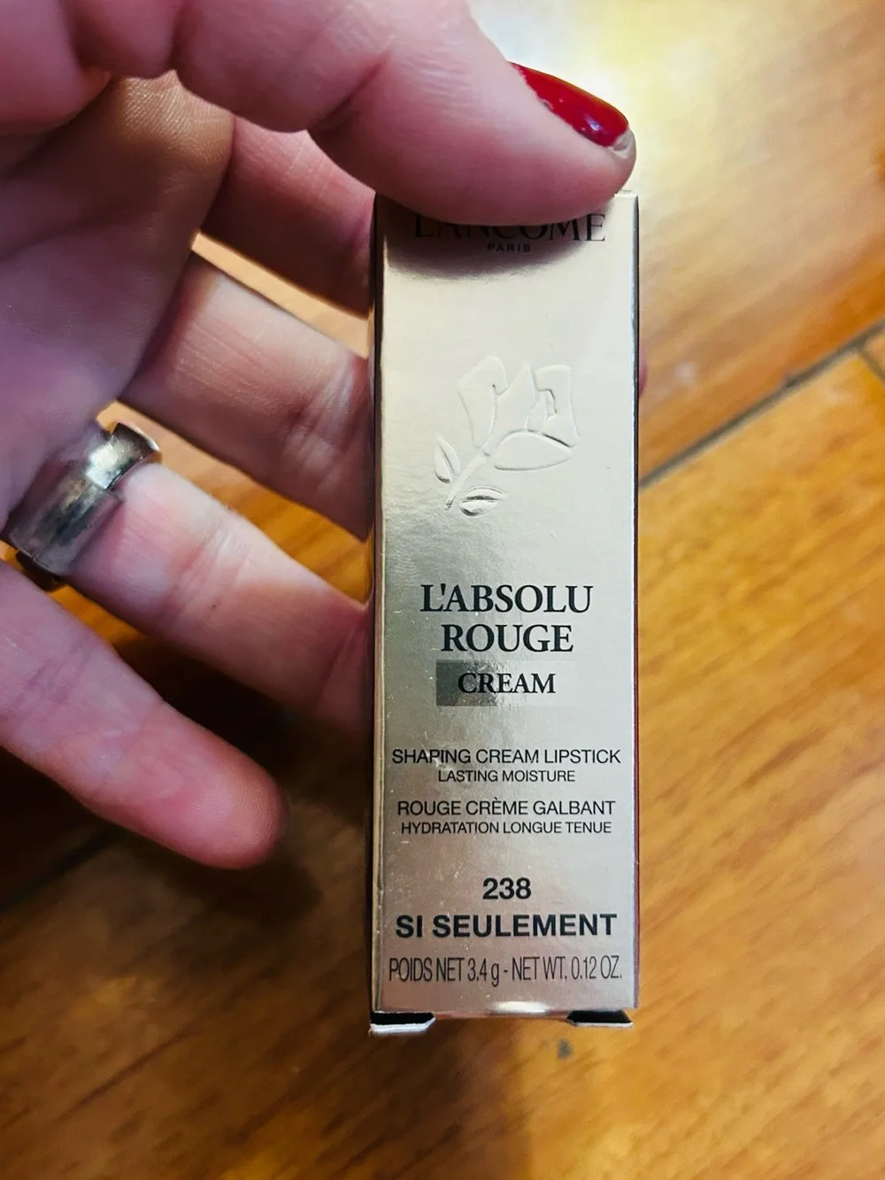 Lancôme L'Absolu Rouge Cream Lipstick - Vintage Ruby Pink